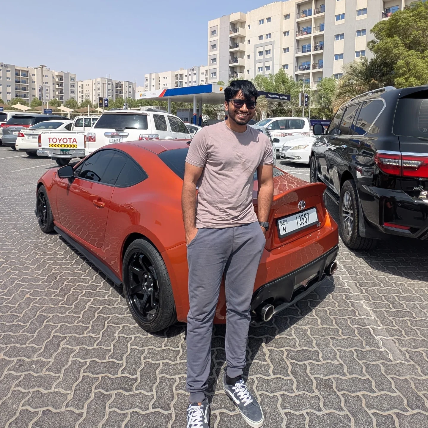 Fardin with his Toyota GR86